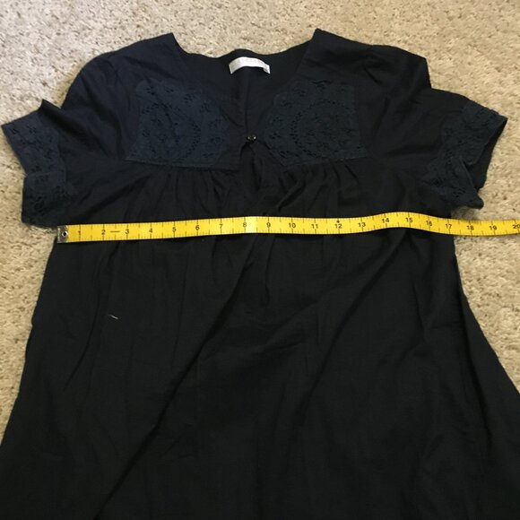 Lowry's Farm Japan 100% Cotton Babydoll Mini Dress - Picture 13 of 16